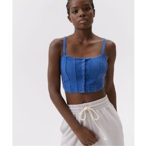 urban outfitters blue tank small